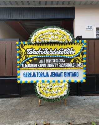 Papan Bunga Duka di Cangkiran